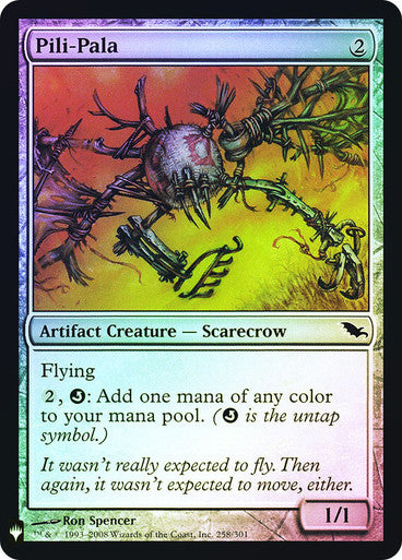 ORIGINAL-Pili-Pala Planeswalker Symbol Reprints Magic: The Gathering English Foil