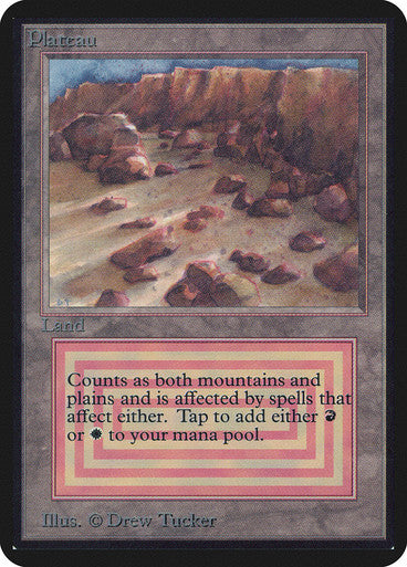 IMPORTABLE DUBAI-Plateau Alpha Magic: The Gathering English Non-foil