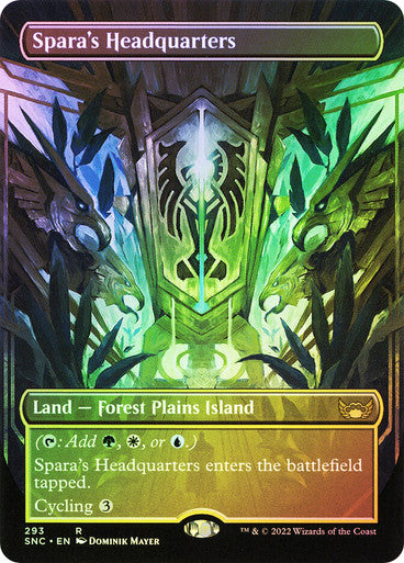 PROXY DUBAI-Spara's Headquarters (Borderless) Streets of New Capenna - Variants English Foil