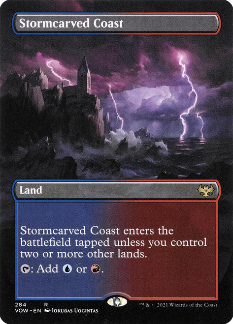 PROXY DUBAI-Stormcarved Coast (Borderless) Innistrad: Crimson Vow - Variants English