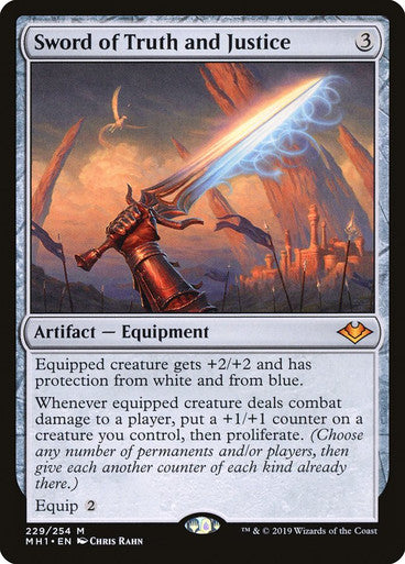 PROXY DUBAI-Sword of Truth and Justice Modern Horizons Magic: The Gathering English Non-foil