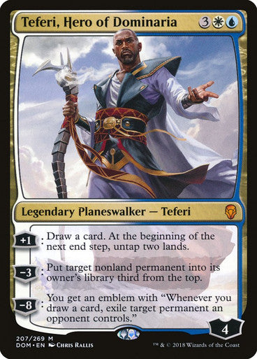 IMPORTABLE DUBAI-Teferi, Hero of Dominaria Dominaria Magic: The Gathering English Non-foil