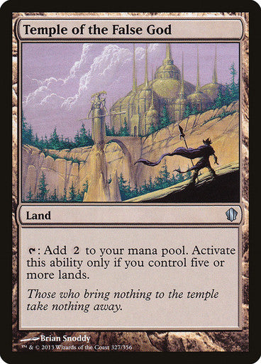 ORIGINAL-Temple of the False God Commander 2013 Magic: The Gathering English Non-foil