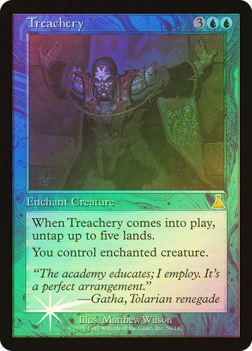 PROXY DUBAI-Treachery Urza's Destiny Magic: The Gathering English Foil