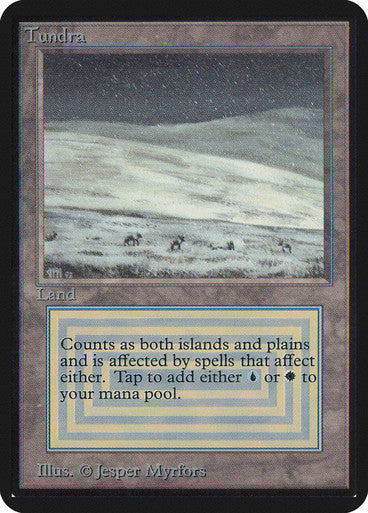 IMPORTABLE DUBAI-Tundra Alpha Magic: The Gathering English Non-foil