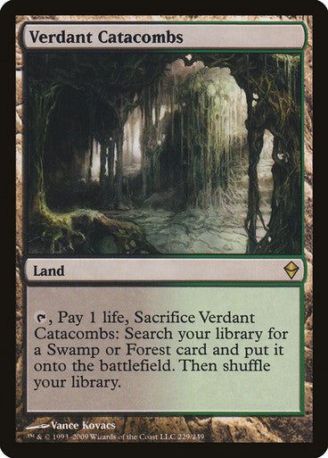 IMPORTABLE DUBAI-Verdant Catacombs Zendikar Magic: The Gathering English Non-foil