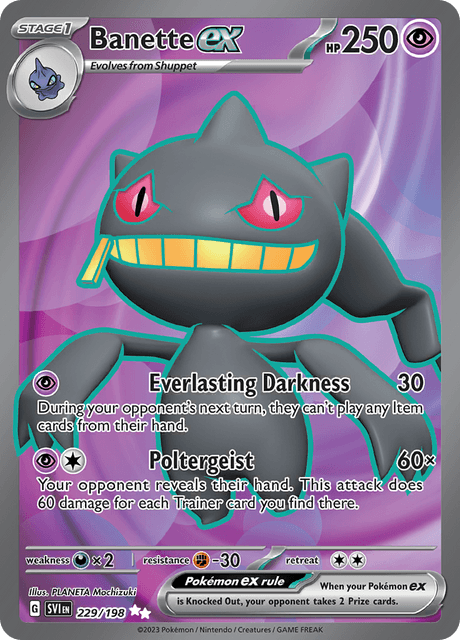 Banette ex – 229/198 (Scarlet & Violet Base Set)