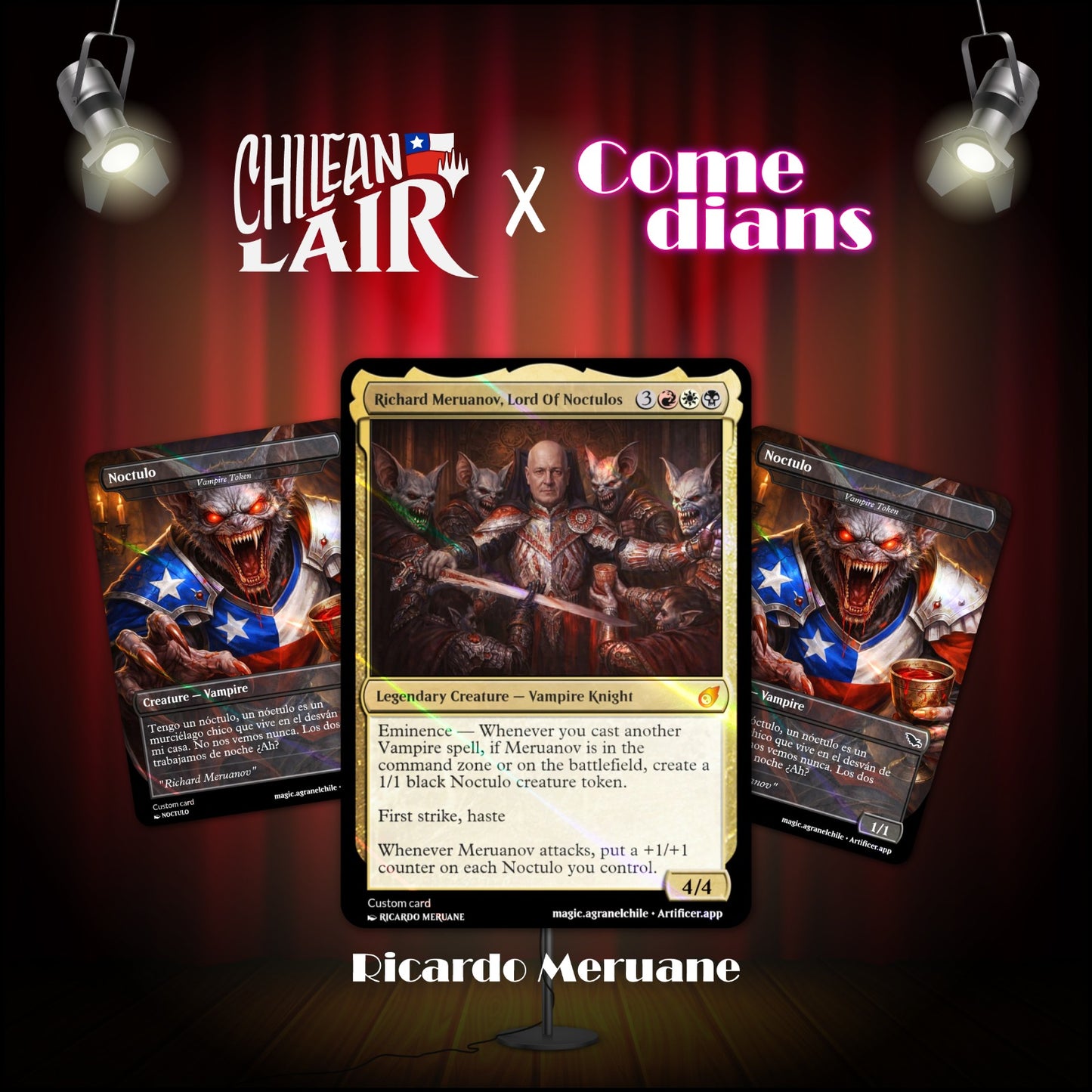 CHILEAN LAIR- SET COMEDIANS